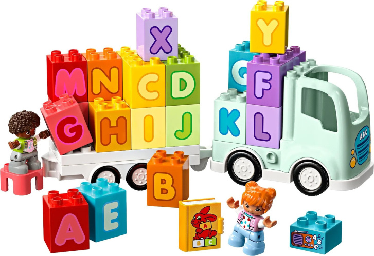 10421 Lego Duplo – Nákladiak s abecedou
