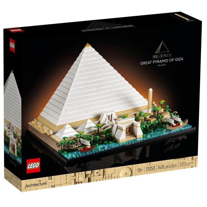 21058 Lego Architecture – Veľká Pyramída v Gíze