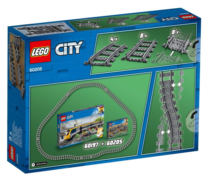 60205 Lego City – Koľaje