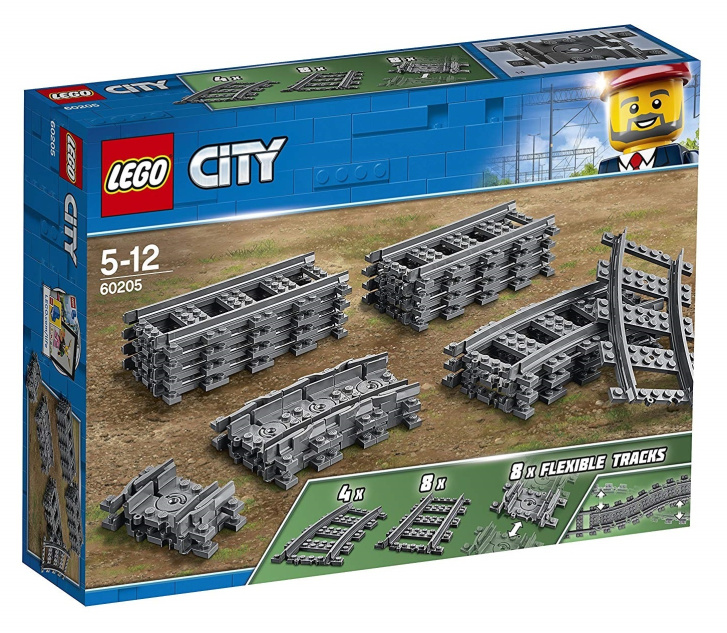 60205 Lego City – Koľaje