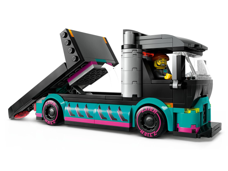 60406 Lego City – Kamión s pretekárskym autom