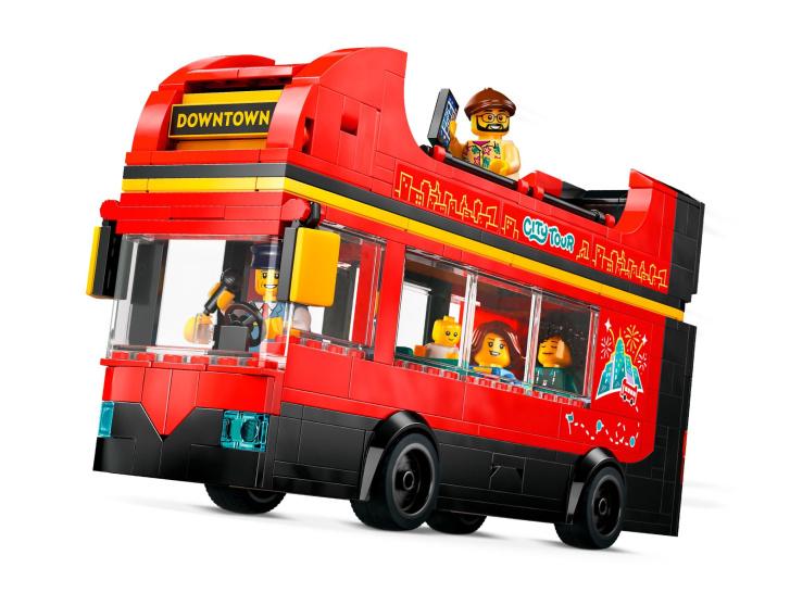 60407 Lego City – Červený dvojposchodový vyhliadkový autobus