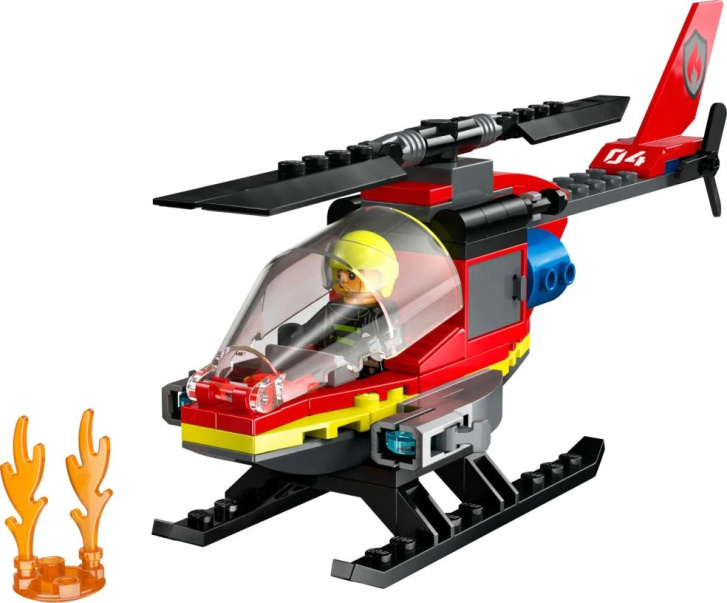 60411 Lego City – Hasičský záchranný vrtuľník
