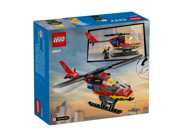 60411 Lego City – Hasičský záchranný vrtuľník