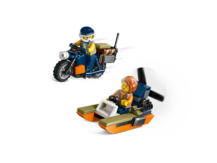 60437 Lego City – Helikoptéra na prieskum džungle v základnom tábore