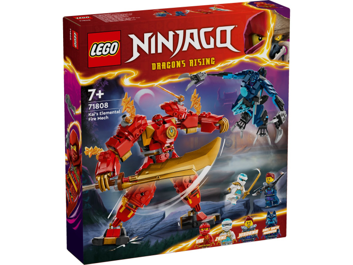 71808 Lego Ninjago – Kaiov živelný ohnivý robot