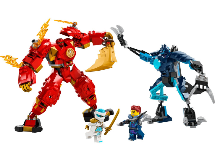 71808 Lego Ninjago – Kaiov živelný ohnivý robot