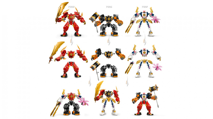 71808 Lego Ninjago – Kaiov živelný ohnivý robot