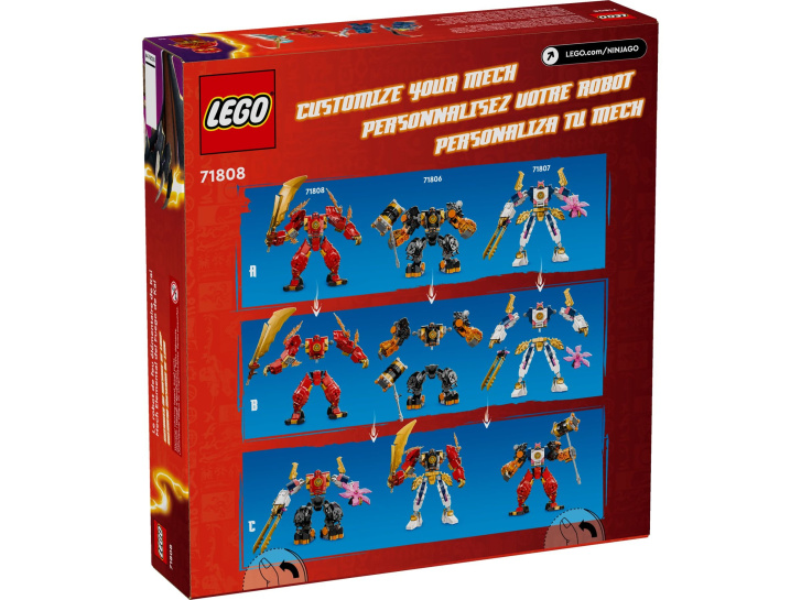 71808 Lego Ninjago – Kaiov živelný ohnivý robot