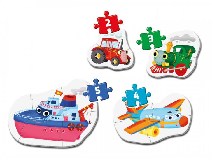 Moje prvé puzzle – Dopravné prostriedky