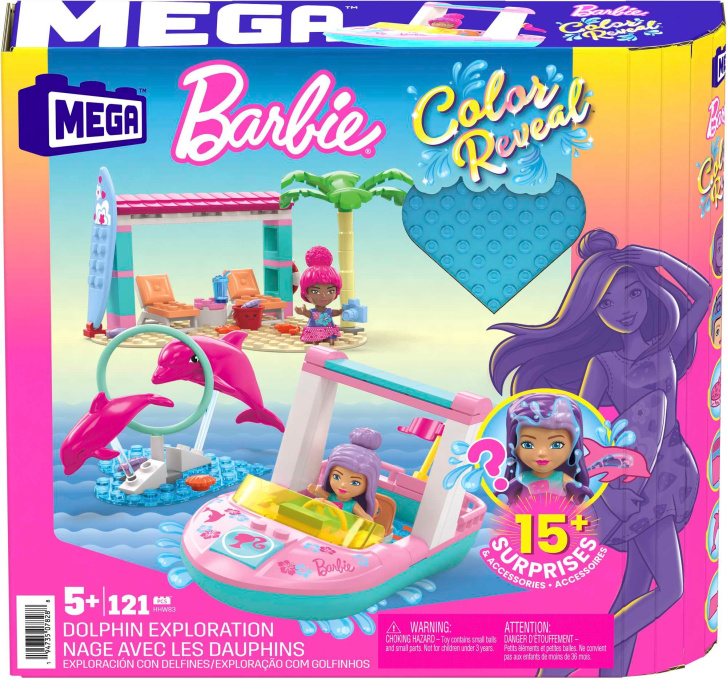 Barbie - Stavebnica Color Reveal