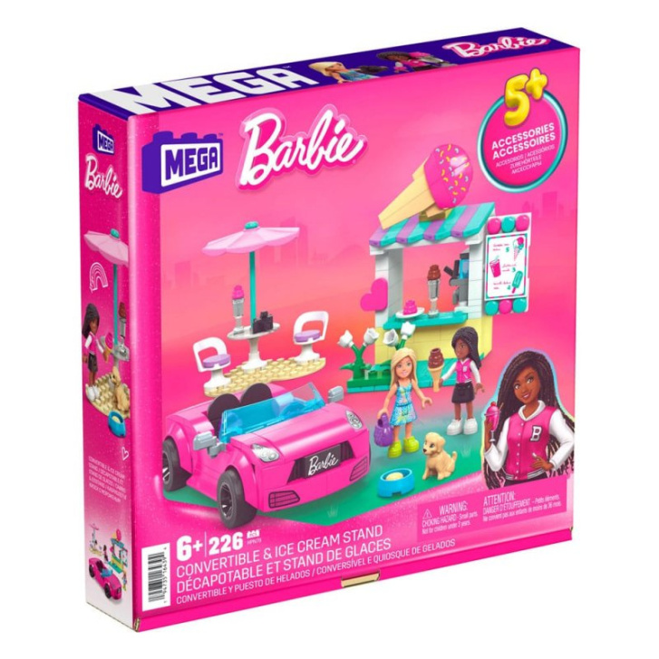 Barbie – Stavebnica Zmrzlinový stánok