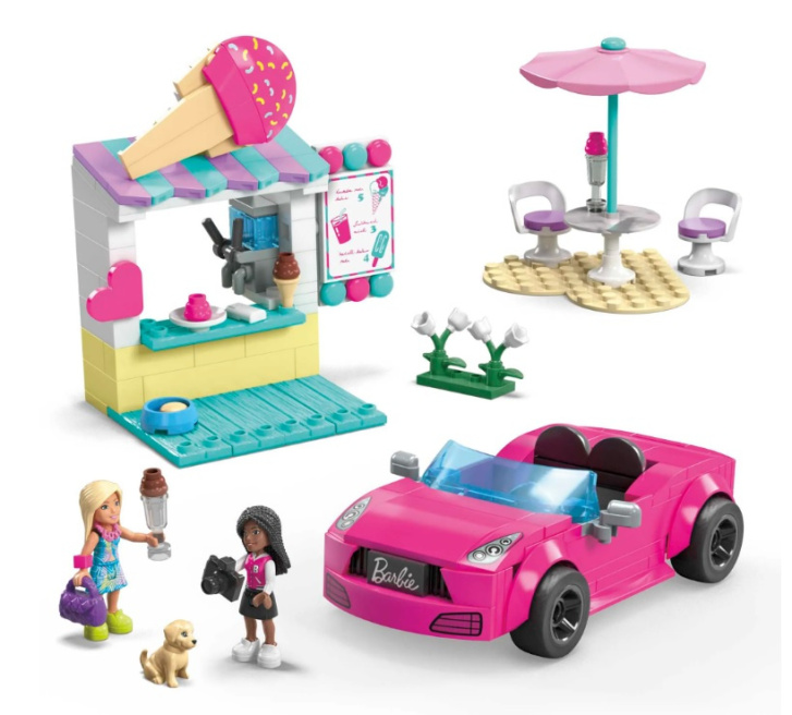 Barbie – Stavebnica Zmrzlinový stánok
