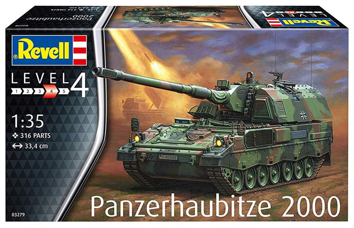 Revell – Tank Panzerhaubitze 2000 1:35