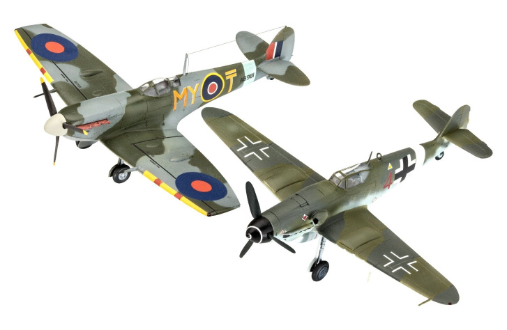 Revell – Bf109 G-10 a Spitfire Mk.V