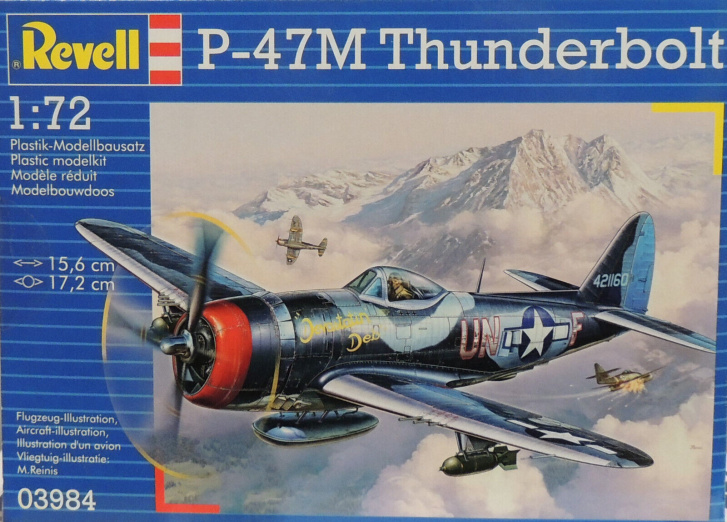 Revell - Lietadlo P-47M Thunderbolt