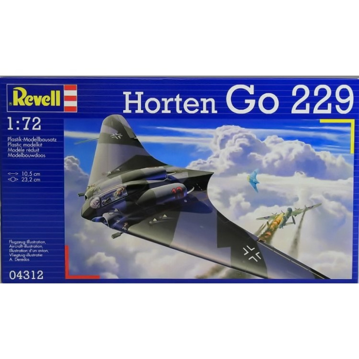 Revell - lietadlo 04312 Horten Go-229 (1:72)