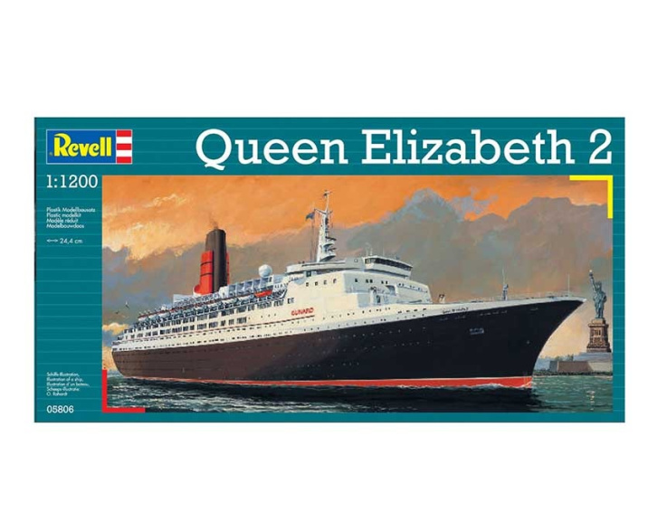 Revell - loď 05806 - 'Queen Elizabeth II (1:1200)