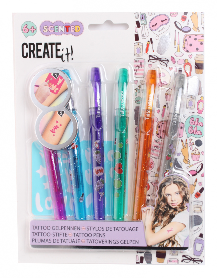Create It! –  Perá na tetovanie
