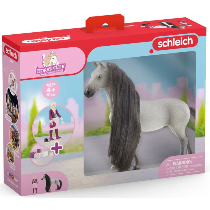 Schleich – Kôň Dusty a Sofia 42584