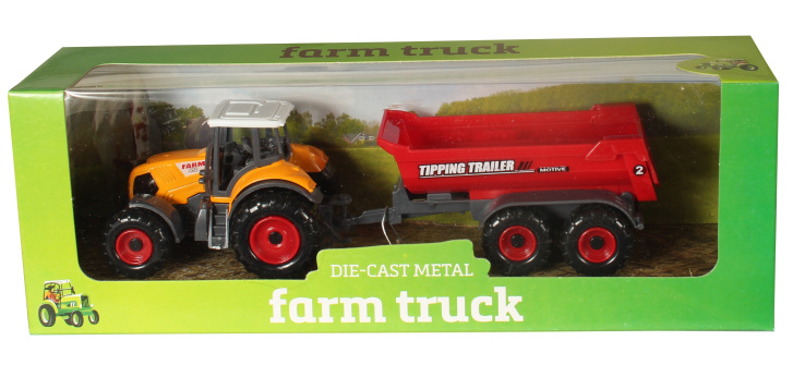 Traktor s prívesom
