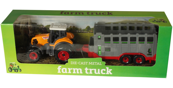 Traktor s prívesom