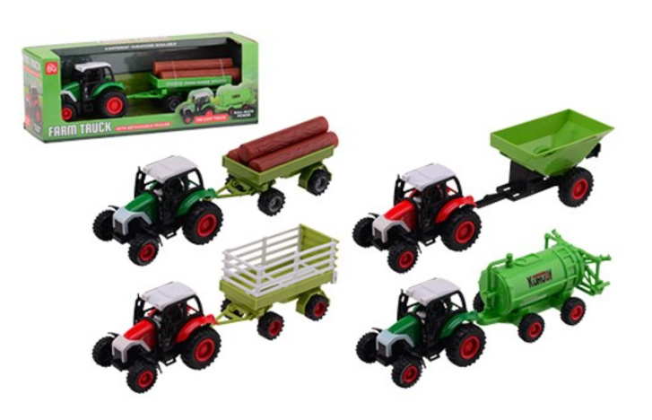 Traktor s prívesom