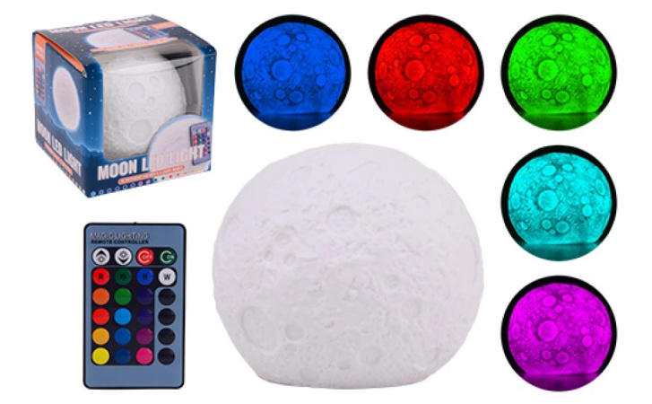 LED lampa - Mesiac
