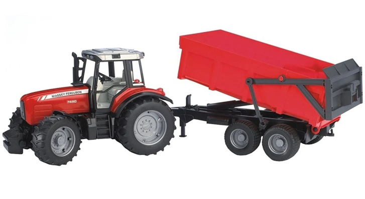 Bruder – Traktor s prívesom
