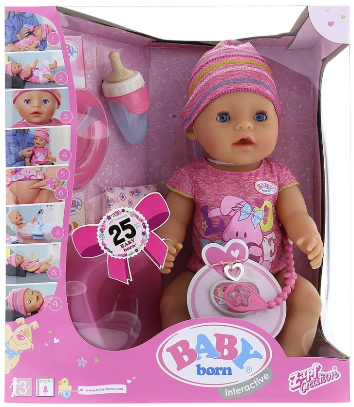 Baby Born - Interaktívna bábika