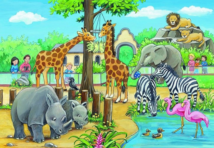 Puzzle 2x24 - ZOO