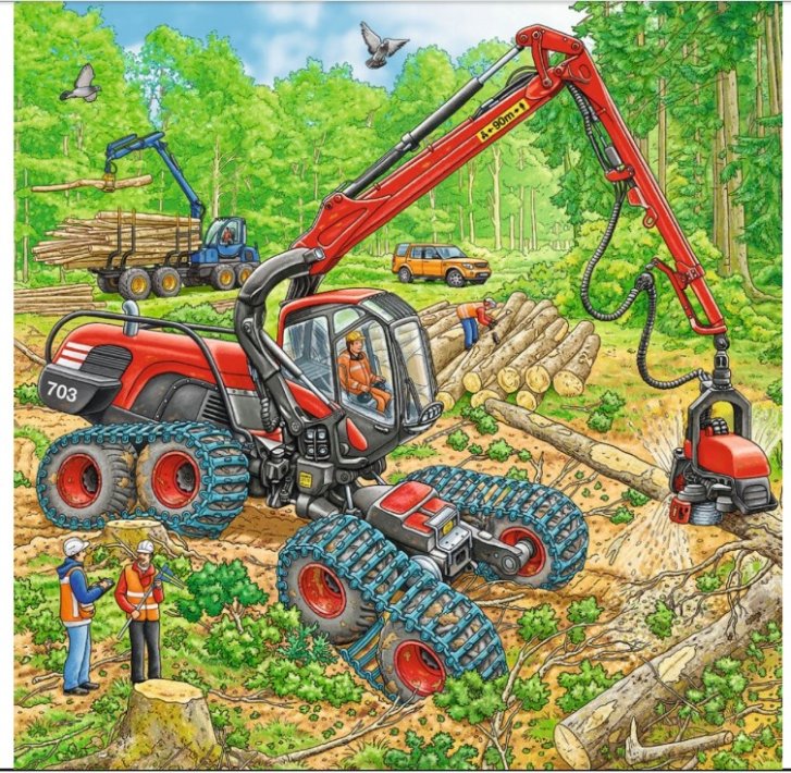Puzzle 3x49 – Poľnohospodárske stroje