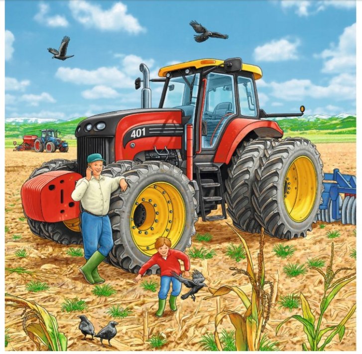 Puzzle 3x49 – Poľnohospodárske stroje