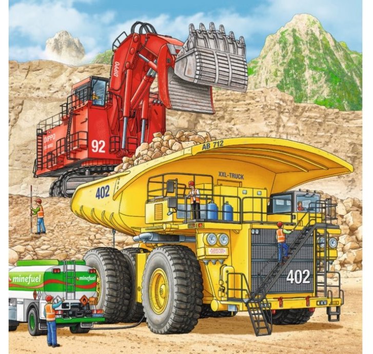 Puzzle 3x49 – Poľnohospodárske stroje