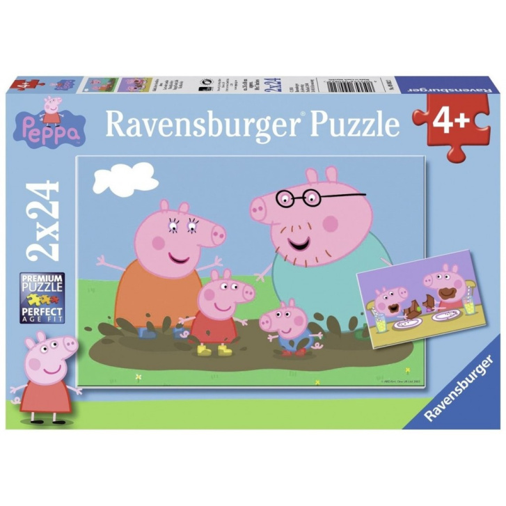 Puzzle 2x24 – Peppa Pig