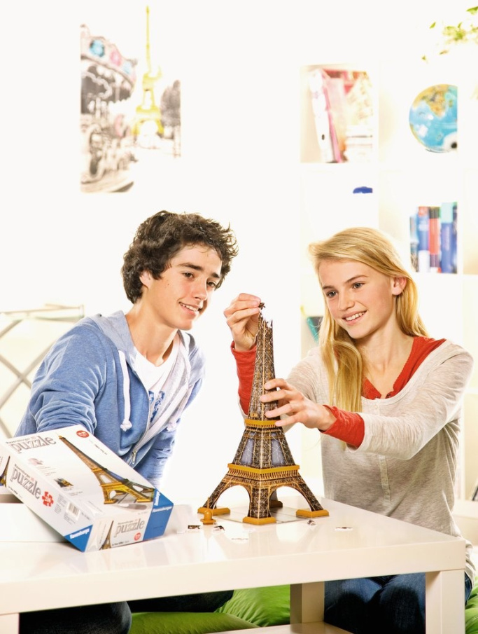 3D Puzzle - Eiffelova veža