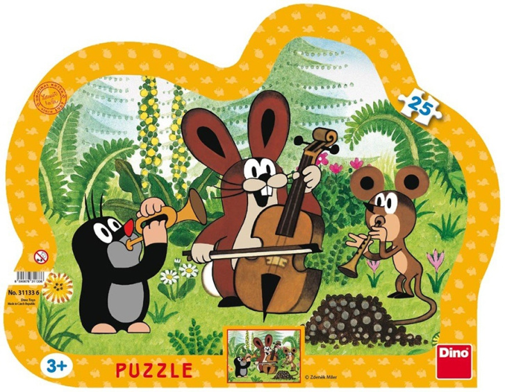 Puzzle 25 - Krtko muzikant