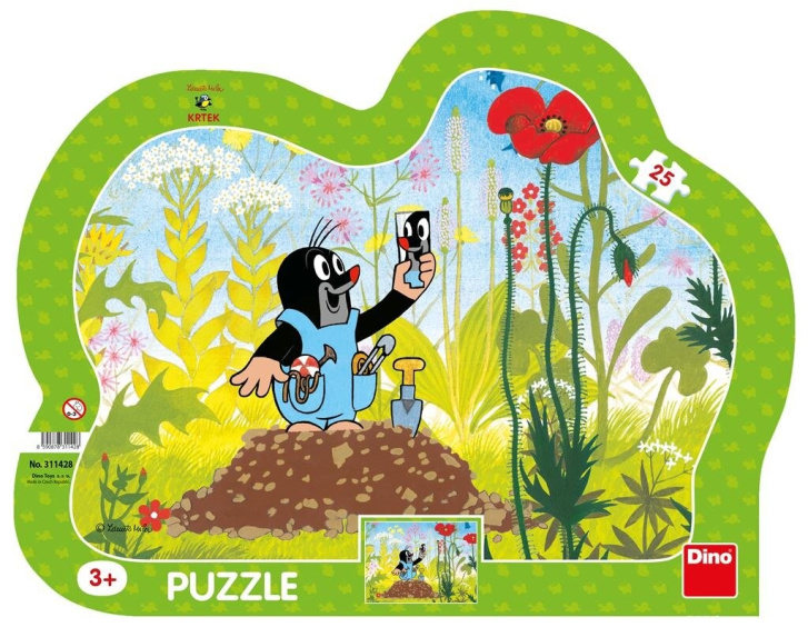 Puzzle 25 – Krtko záhradník