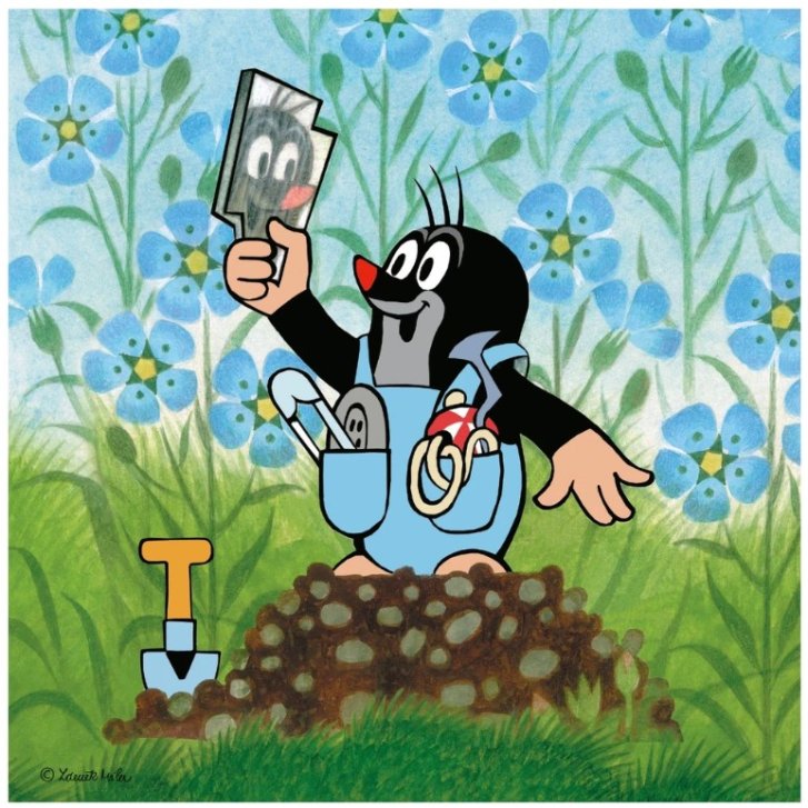 Puzzle 3 x 55 – Krtko
