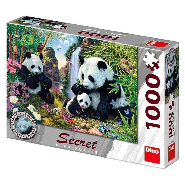 Puzzle 1000 - Pandy
