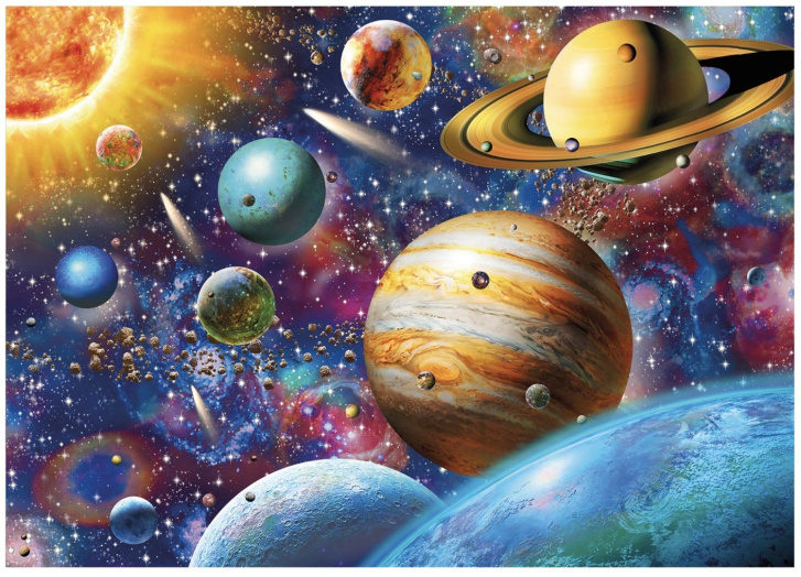 Puzzle 1000 – Slnečná sústava