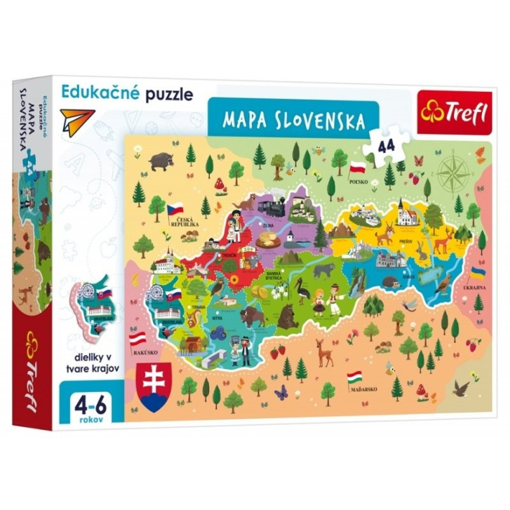 Puzzle 44 – Mapa Slovenska