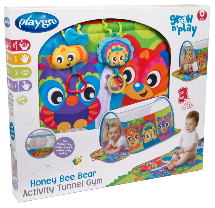 Playgro – Hracia podložka s tunelom