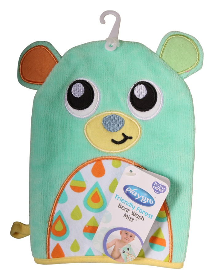 Playgro – Umývacia rukavica Medvedík