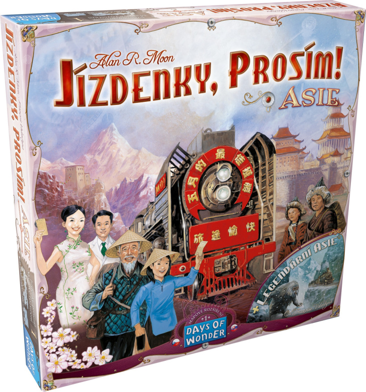 Hra - Cestovné Lístky, Prosím! Ázia