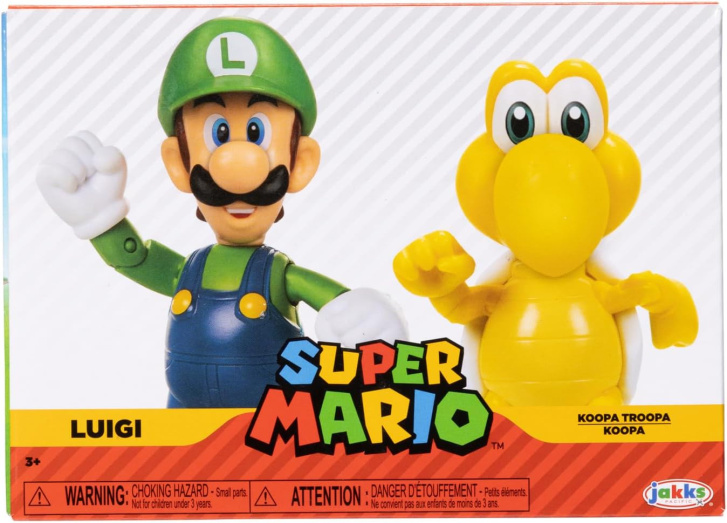 Super Mario – Figúrky Luigi a Koopa Troopa