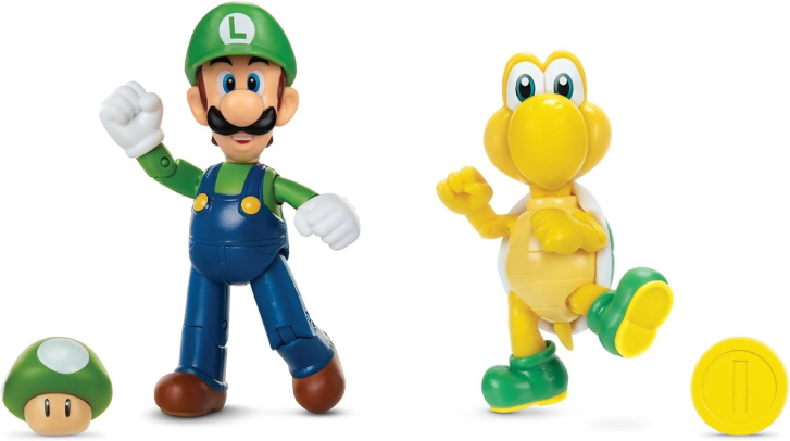 Super Mario – Figúrky Luigi a Koopa Troopa