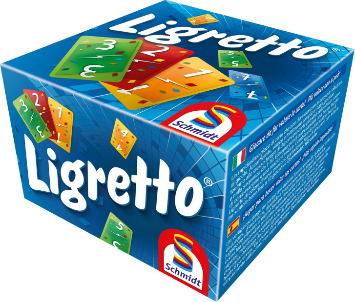 Hra Ligretto - Modré