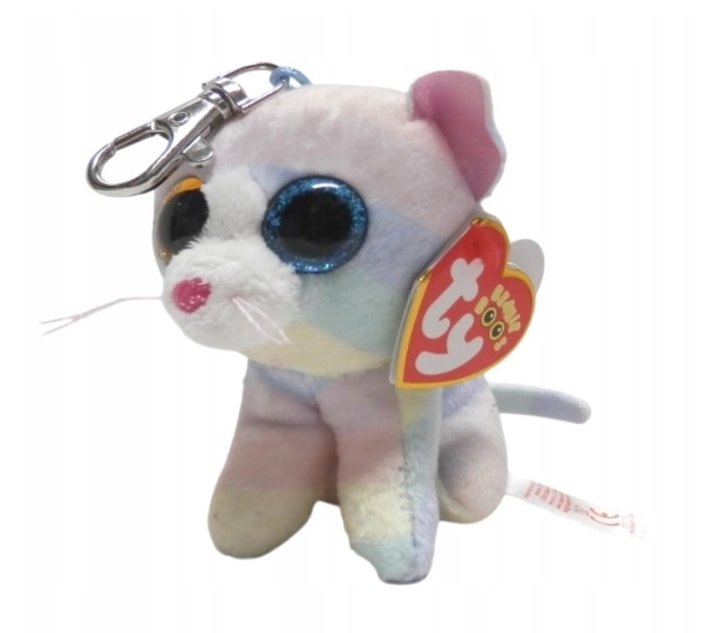 TY Beanie Boos - Plyšový prívesok mačka 8,5 cm