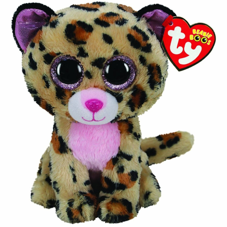TY Beanie Boos – Plyšový leopard 15 cm